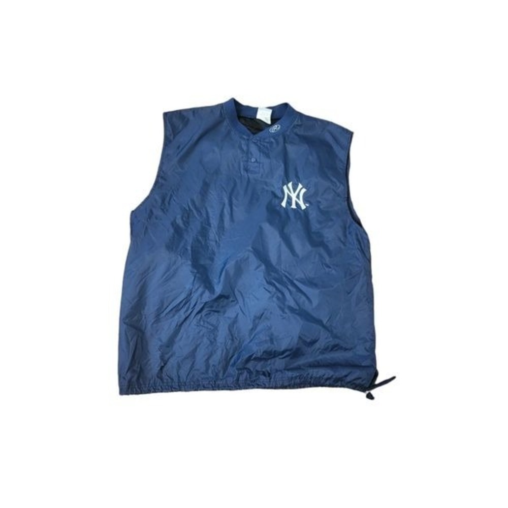 Rawlings VTG NY Yankees Blue Mens XL Vest in good condition.